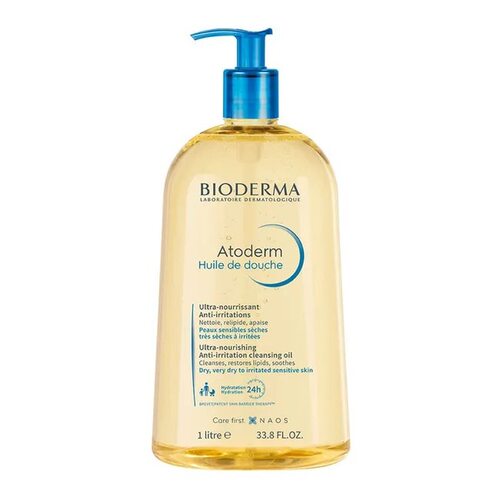 欧洲直邮德国药房BIODERMA贝德玛保湿沐浴油1000g滋养修护 - 图0