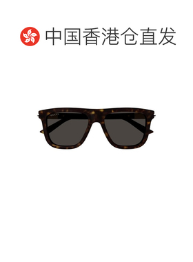 香港直邮GUCCI 男士太阳镜 GG1502S002 SS2026 黑色 几何太阳镜