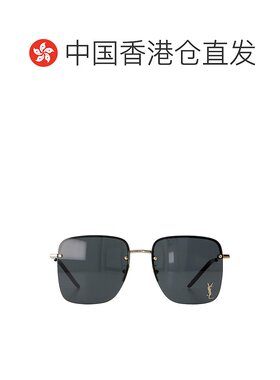 1h可退 香港直邮Saint Laurent 圣罗兰 女士 Eyewear 方格太陽眼