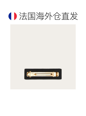 自营欧洲直邮Ferragamo菲拉格慕 Vara女士黑色/金色罗缎蝴蝶结发