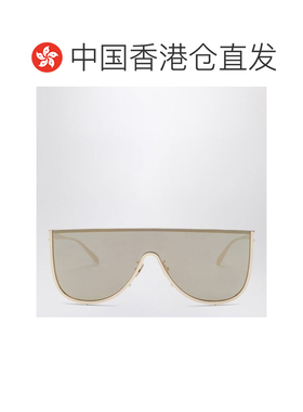 1h可退 香港直邮alaia 女士 MASKSTYLE 金属太阳眼镜 AA4L0088S00