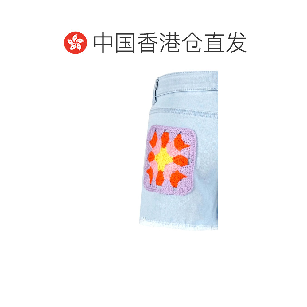1h可退 香港直邮Stella McCartney 腰带环牛仔短裤 TY6A39Z0153,淘宝优惠券,粉丝福利购,淘宝优惠卷