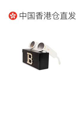 香港直邮BALMAIN 女士太阳镜 BPS159C42WHTGLD AW2025 白色