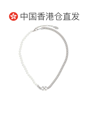 香港直邮off-white 男士 Arrow Faux-Pearl Chain 项链 OMOB167S2