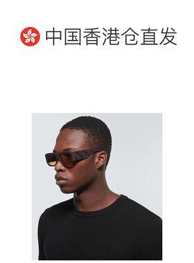 1h可退 香港直邮Fendi 芬迪 男士 魅影矩形太阳眼镜 000297