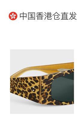 1h可退 香港直邮Celine 思琳 男士 徽标太阳镜 4S291CPLB