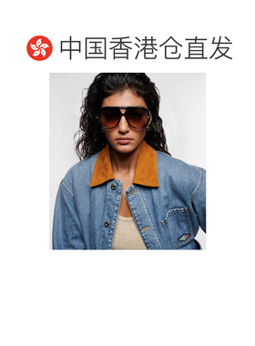 1h可退 香港直邮Bottega Veneta 葆蝶家 女士 水滴飞行员太阳眼镜