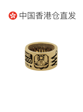 香港直邮Vivienne Westwood logo戒指 6402001L01R002配饰