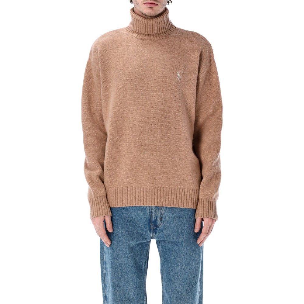 1h可退 香港直邮SPORTY & RICH 男士 Rich 运动羊毛驼色高领上衣,淘宝优惠券,粉丝福利购,淘宝优惠卷