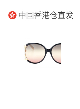 1h可退 香港直邮GUCCI 女士眼镜 GG0594S004 AW2025 花色 徽标细