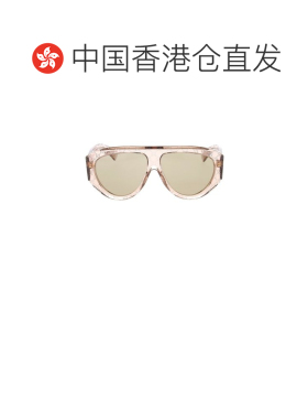 香港直邮1h可退 Gucci 古驰 男士 Eyewear 飞行员镜框太阳镜 GG21