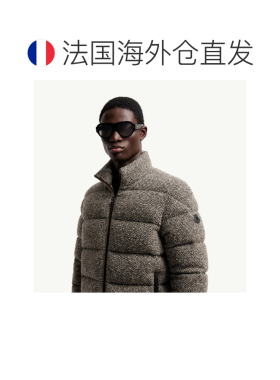 自营欧洲直邮Moncler盟可睐 Elevane亮黑色醋酸纤维板材太阳镜男