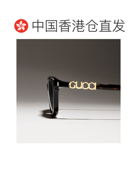 Gucci 矩形镜框太阳镜 A000PVJ0740古驰 【付后1h可退】