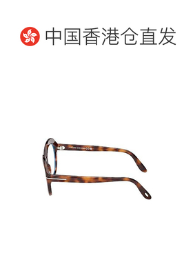 香港直邮TOM FORD 女士眼镜 FT6095B053 SS2026 白色 徽标平光镜