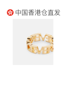 1h可退 香港直邮versace 范思哲 女士 徽标戒指 001180 colorful
