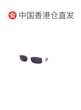 1h可退 香港直邮GUCCI 女士眼镜 GG1661S003 AW2025 白色 几何框