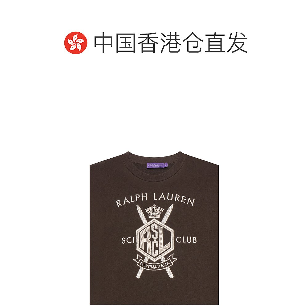 香港直邮Ralph Lauren 长袖圆领卫衣 790P02957 - 图1