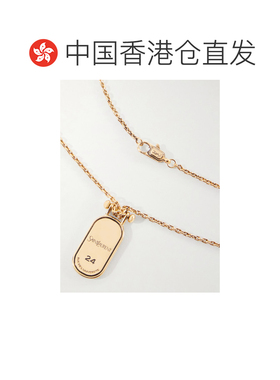香港直邮Saint Laurent 圣罗兰 男士 Cassandre 平板电脑镀金项链