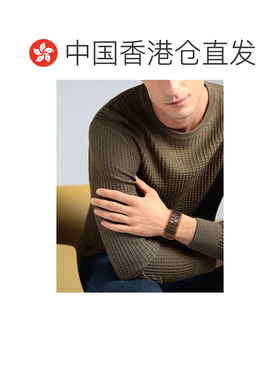1h可退 香港直邮Diesel 迪赛 男士 手链 brown棕色 舒适时尚配饰