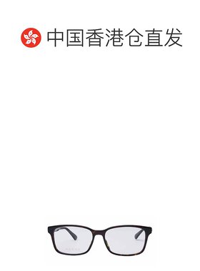 1h可退 香港直邮Gucci 古驰 男士 徽标矩形框平光镜 GG0826O