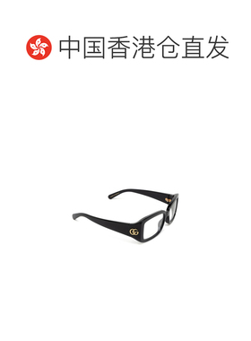 1h可退 香港直邮Gucci 古驰 女士 黑色眼镜 GG1406O black黑色 舒