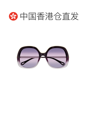 香港直邮CHLOÉ 女士眼镜 CH0327S004 CO 紫色 全框太阳镜