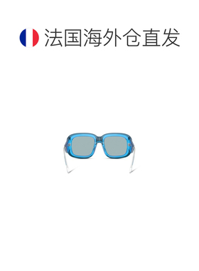 自营欧洲直邮Diesel迪赛 男女同款棕色/蓝色方形太阳镜