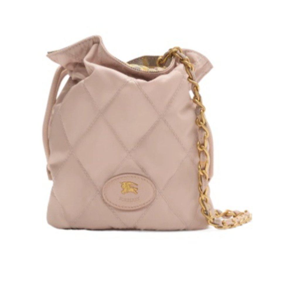 香港直邮Burberry Horseshoe 链条手拿包 81184481 - 图2