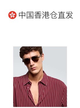 1h可退 香港直邮Saint Laurent 圣罗兰 男士 SL 843 飞行员太阳眼