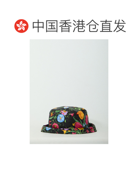 香港直邮Gucci 古驰 女士 印花真丝斜纹钟形帽 87【付后1h可退】