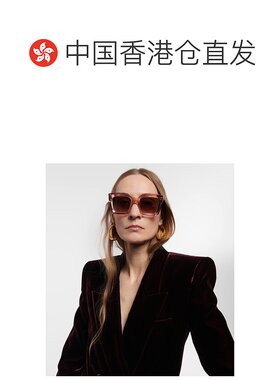 1h可退 香港直邮Celine 思琳 女士 方框太阳眼镜 pink粉色 舒适时