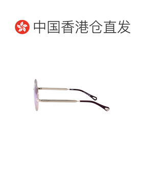 1h可退 香港直邮Chloe 蔻依 女士 圆框太阳镜 CH0281S metal金属