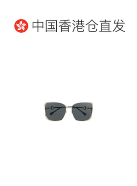 自营Gucci Horsebit 缀饰大框太阳眼镜 680859I3330古驰配饰