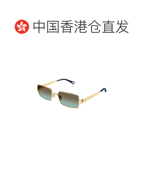 香港直邮CHLOÉ 女士眼镜 CH0354S003 SS2026 绿色 全框太阳镜