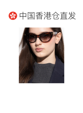 1h可退 香港直邮Balenciaga 几何框太阳镜 847026T0039巴黎世家