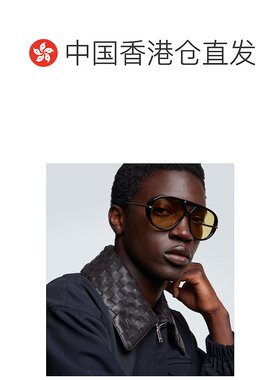 香港直邮Bottega Veneta 葆蝶家 男士 经典款飞行员太阳眼镜