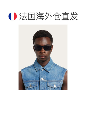 自营欧洲直邮Ferragamo菲拉格慕 男士黑色醋酸纤维太阳镜