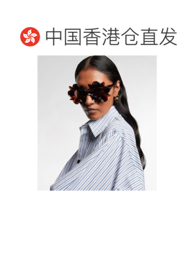 1h可退 香港直邮Bottega Veneta 葆蝶家 女士 Peggy 花朵圆形太阳