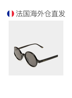 自营欧洲直邮Bally巴利 Otto男女同款黑色醋酸纤维太阳镜