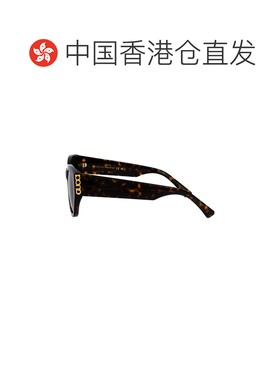 香港直邮Gucci 古驰 女士 HAVANA-HAVANA-BROWN 醋纤太阳眼镜 GG2