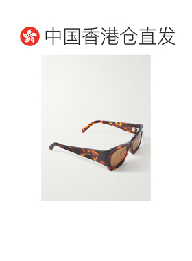 香港直邮Celine 思琳 女士 方形框龟甲色醋纤太阳眼镜 CL40333U