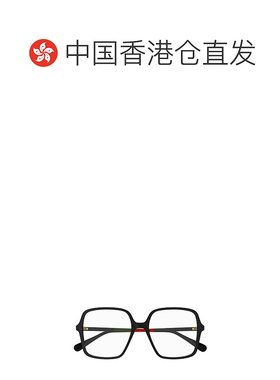 香港直邮Gucci 古驰 女士 长方形平光镜 GG1003O black黑色 舒适