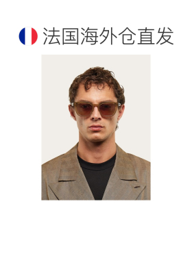 自营欧洲直邮Ferragamo菲拉格慕 男士棕色醋酸纤维太阳镜