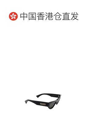 1h可退 香港直邮Gucci 古驰 女士 几何太阳镜 GG1834S black黑色