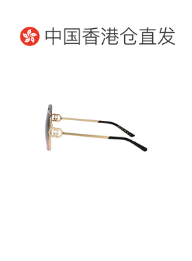 香港直邮Gucci 古驰 女士 GG2163S female 金色太阳眼镜 GG2163S