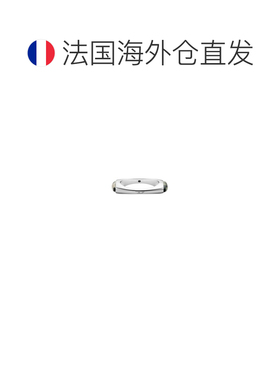 自营欧洲直邮Diesel迪赛 女士银灰色不锈钢戒指