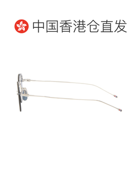 香港直邮Thom Browne 汤姆 布朗 男士 银色 Semi-Rimless Oval Ti