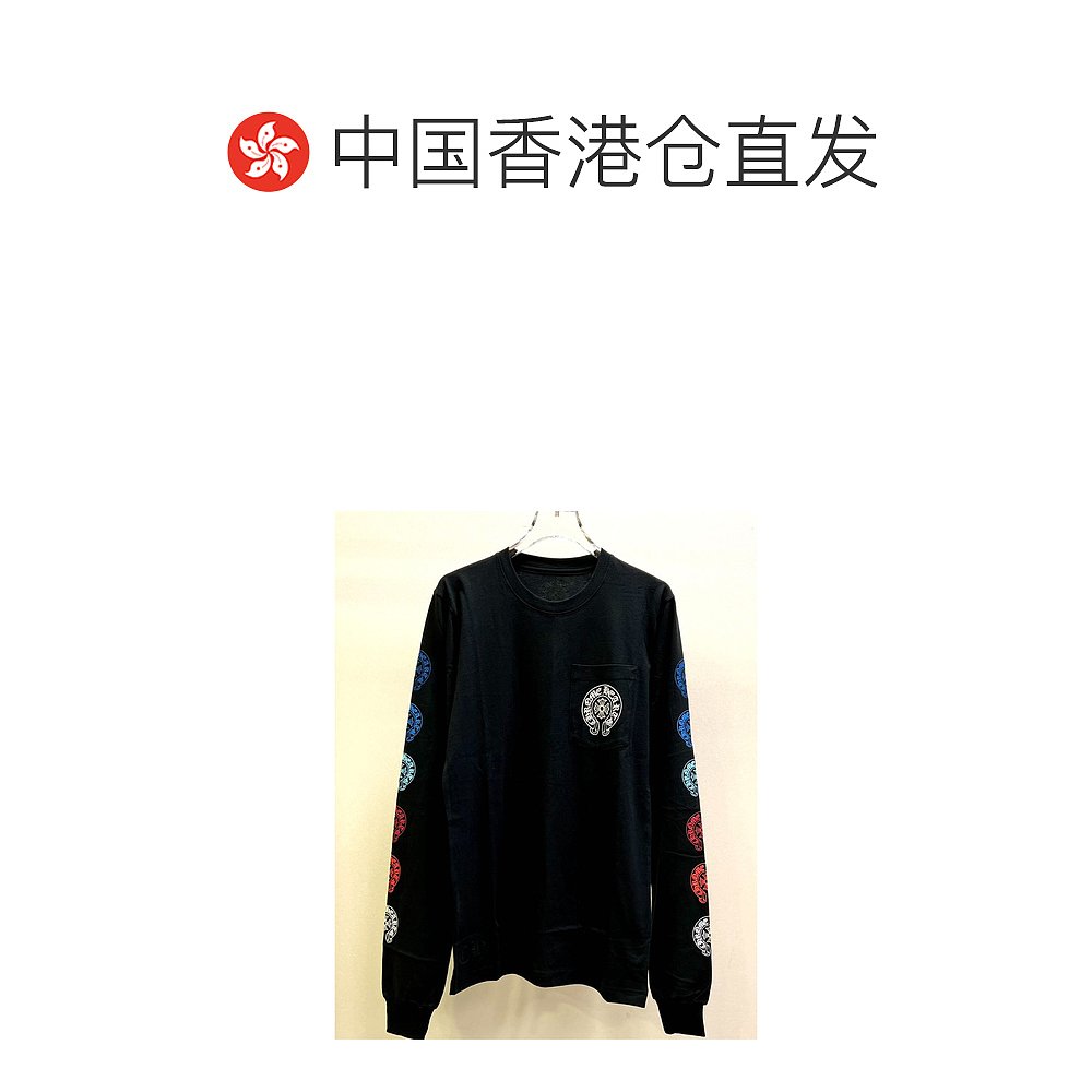 香港直邮Chrome Hearts 长袖T恤 CHROMEHEARTS98BLACK - 图1