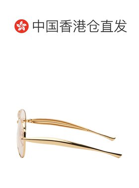 Bottega Veneta 葆蝶家 男士 金色 Sardine 太阳镜 BV130