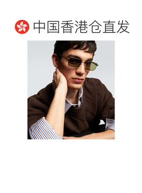 1h可退 香港直邮Bottega Veneta 葆蝶家 男士 经典款矩形太阳眼镜